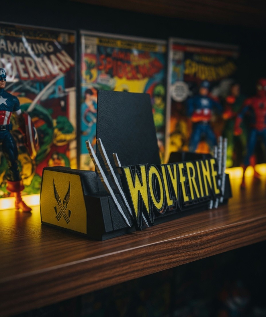 Wolverine Book Display Stand for Graded CGC, CBCS, and Non-Graded Comic