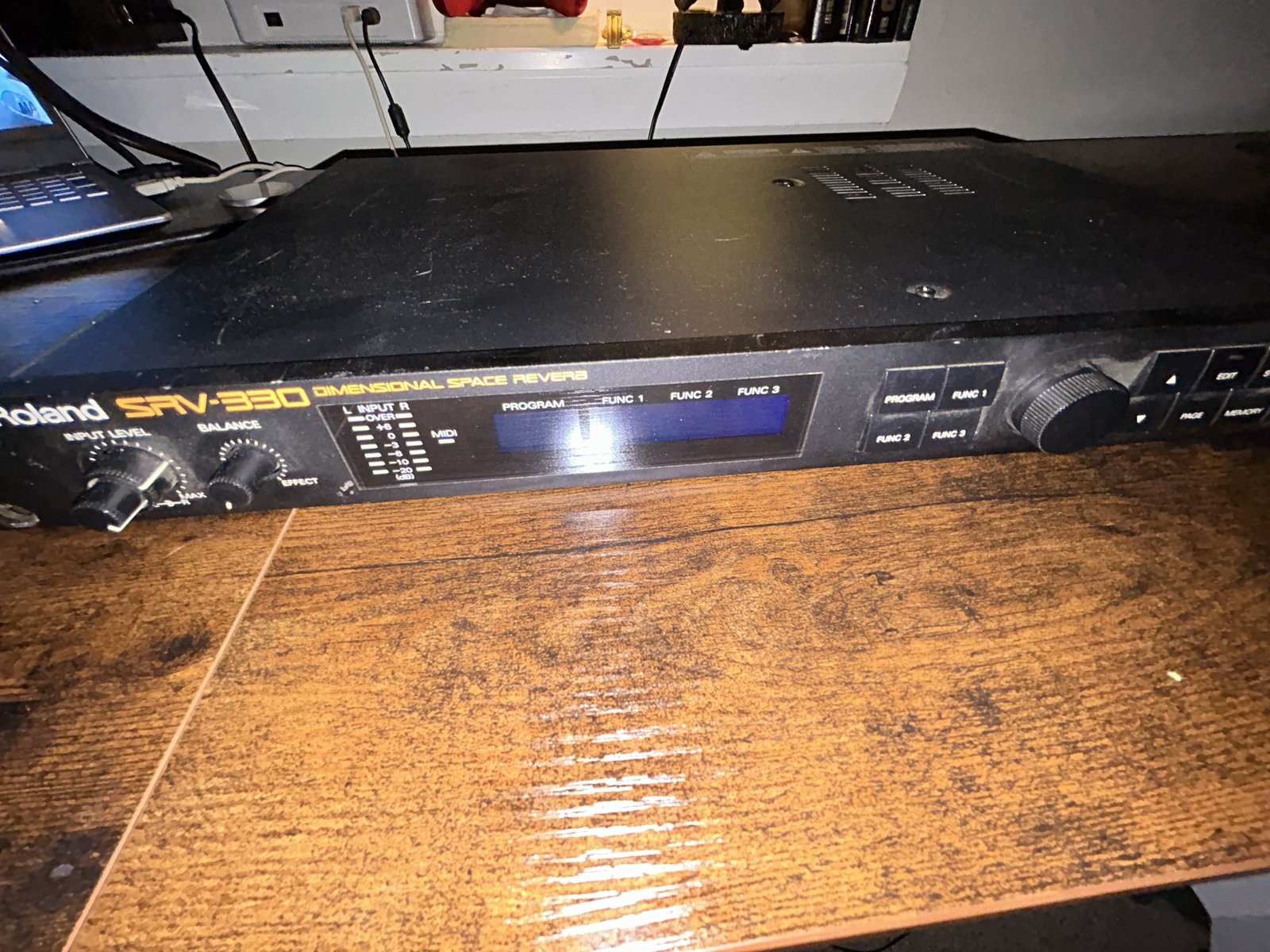 Roland SRV-330 Dimensional Space Reverb - Tested Working 1U Rack