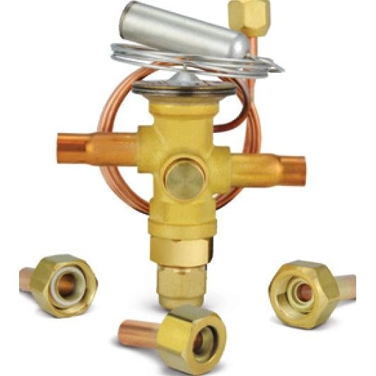 Danfoss 067L6007 4TR Thermostatic expansion valve, TR 6, R410A,R454B,R32 3/8x3/8