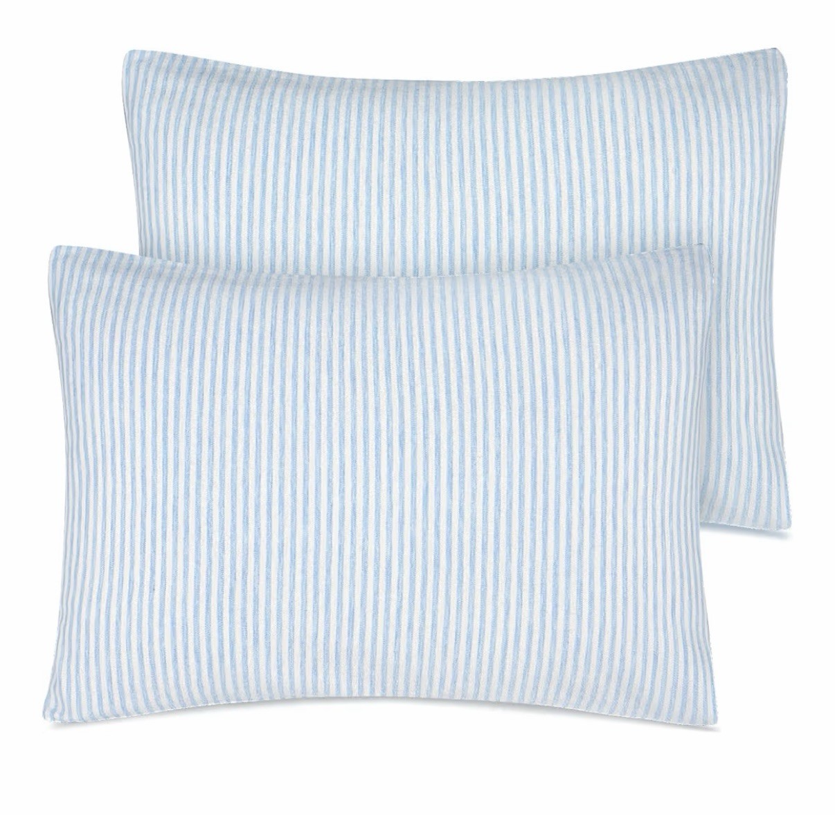 100% Organic Cotton Toddler Pillowcase/Travel Pillowcase 2 Pack 13”x18”
