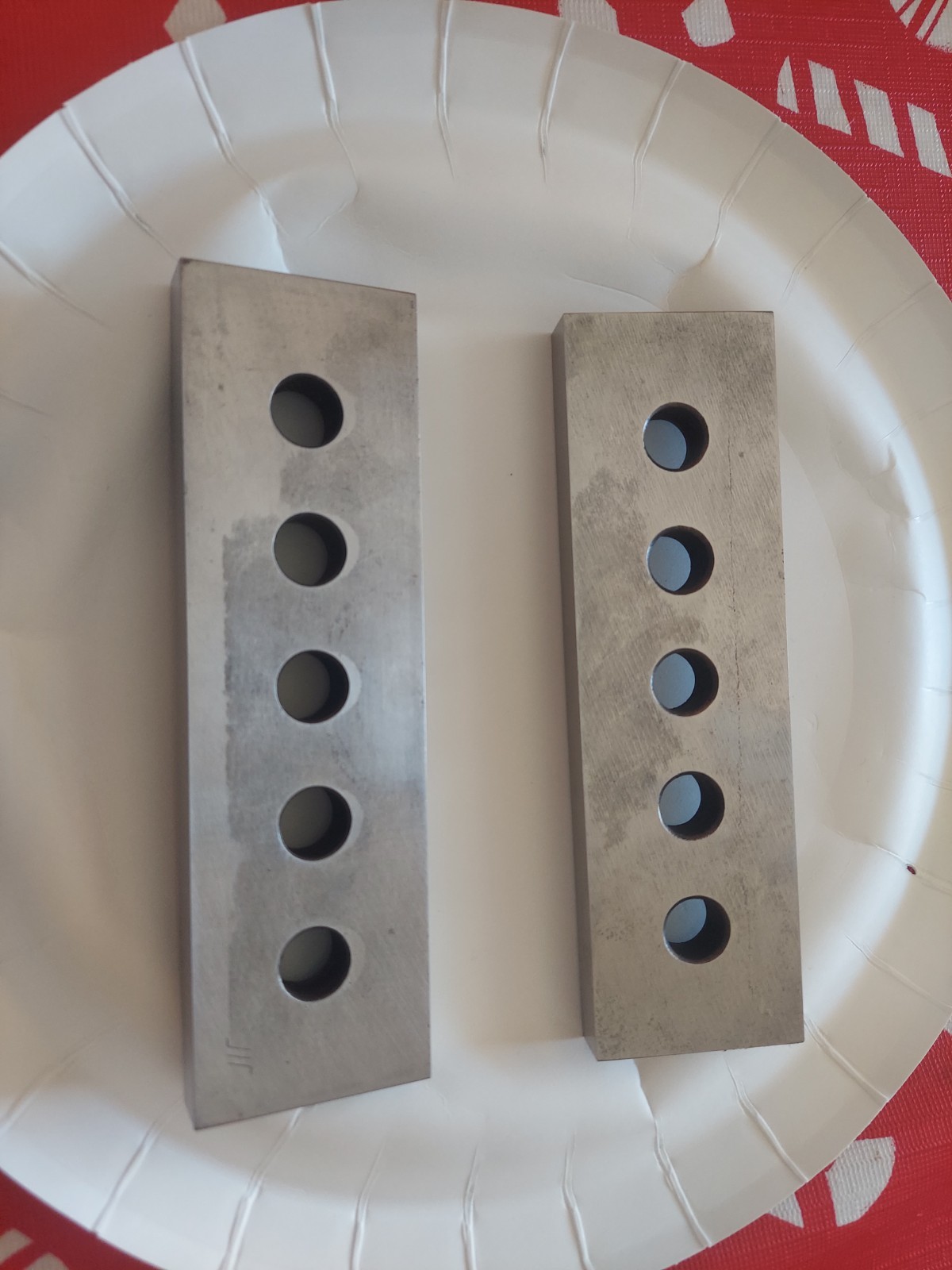 6" Long x 1-3/4" High x 1/2" Thick, Tool Steel Two Face Parallels