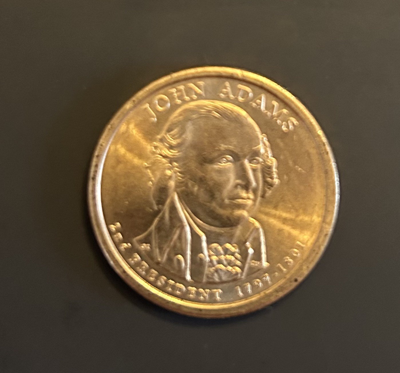 5 presidential dollar coins