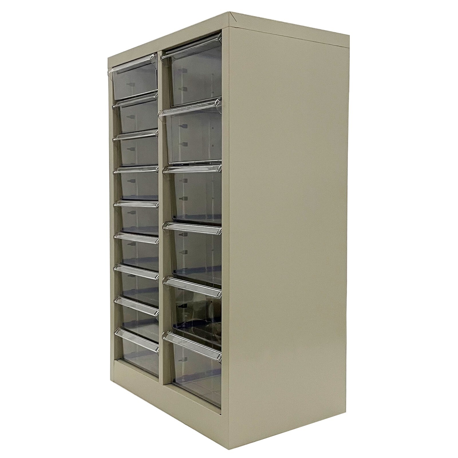 15 Drawers Vertical File Cabinet Office Storage Organizer Medium+Large Drawer