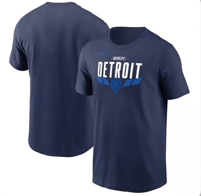 Detroit Tigers Nike City Connect Graphic T-Shirt - Navy *SAME DAY SHIPPING*