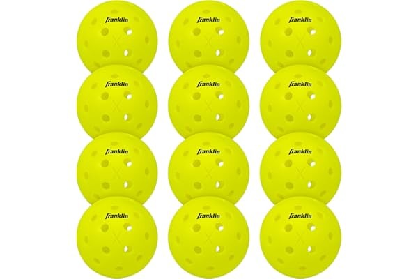 Franklin Sports X-40 Outdoor Pickleballs - Official Ball of USA Pickleball, APP
