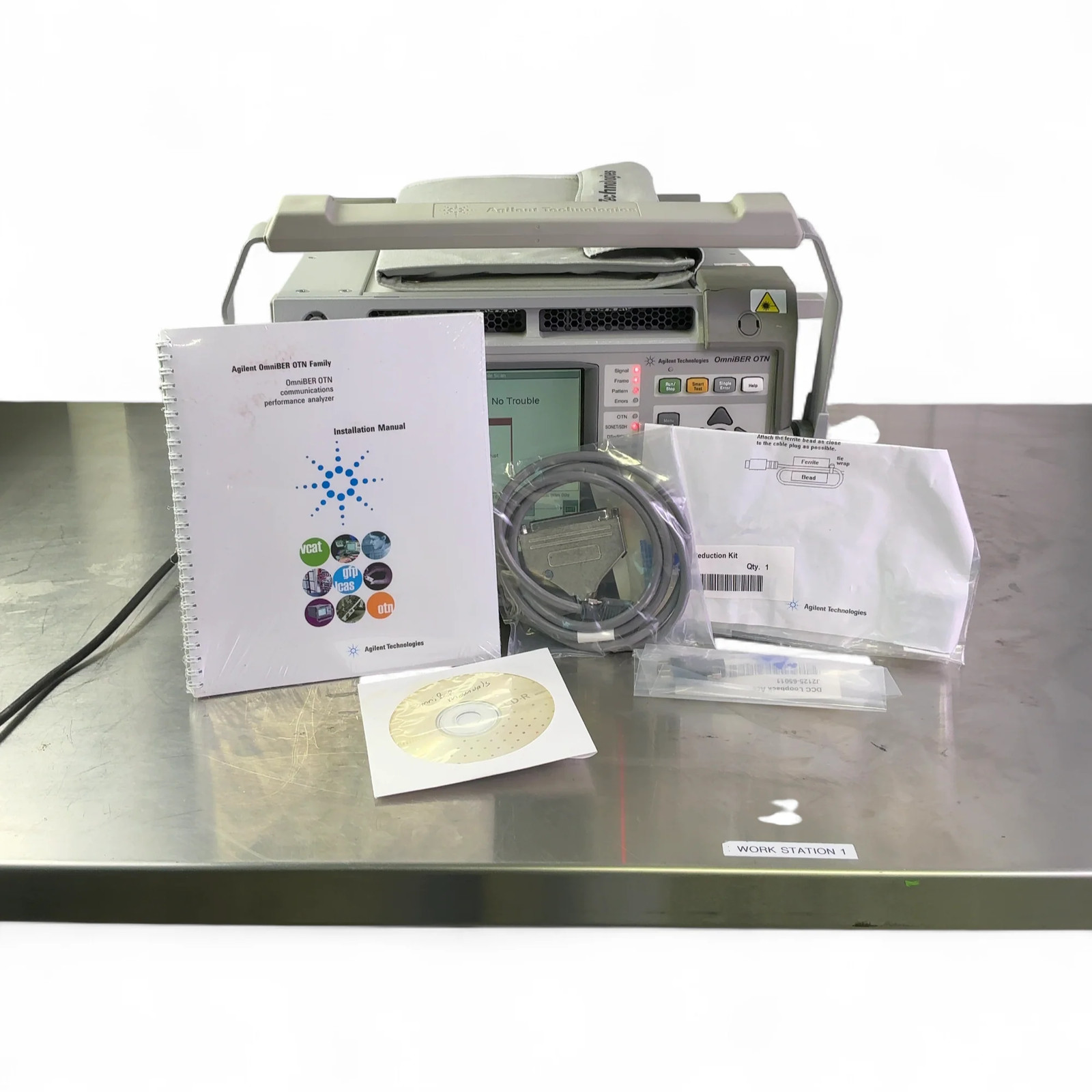 Agilent J7232A OmniBER OTN Communications Performance Analyzer POWERS ON BO!