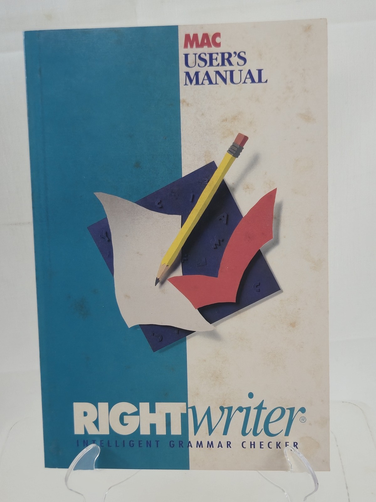 RIGHTwriterMAC Intelligent Grammar Checker Software for Macintosh Version 3.1