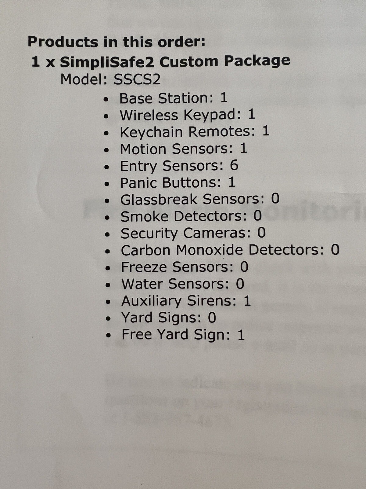 BRAND NEW SimpliSafe-2 Wireless Home Security System Custom Package Model SSCS2