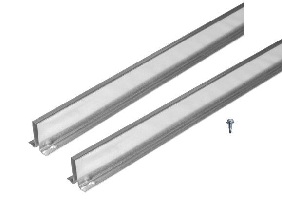 Premium 20 Gauge Galvanized Garage Door Strut for 8' to 8'2" Wide Door 2-PACK