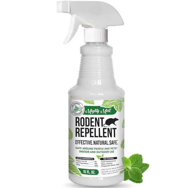 Mighty Mint Peppermint Oil Spray Rodent Repellent 15 oz