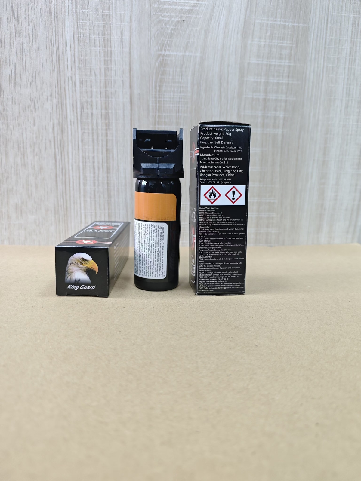 Magnum 3 Pepper Foam - Self Defense Pepper Spray 2 fl oz Free small spray