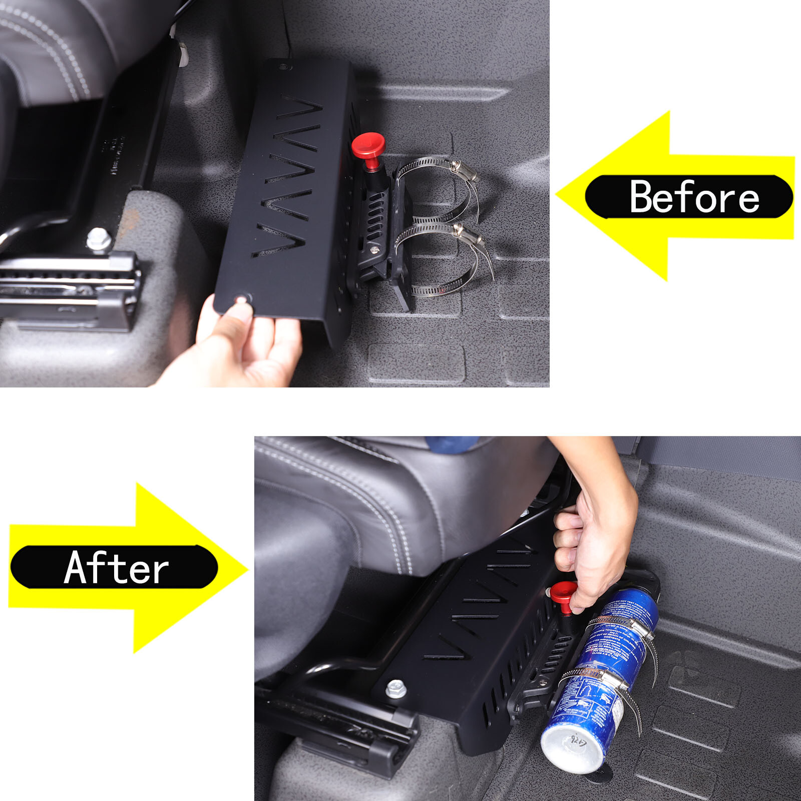Passenger Side Fire Extinguisher Mount Bracket Holder For Ineos Grenadier 2024+