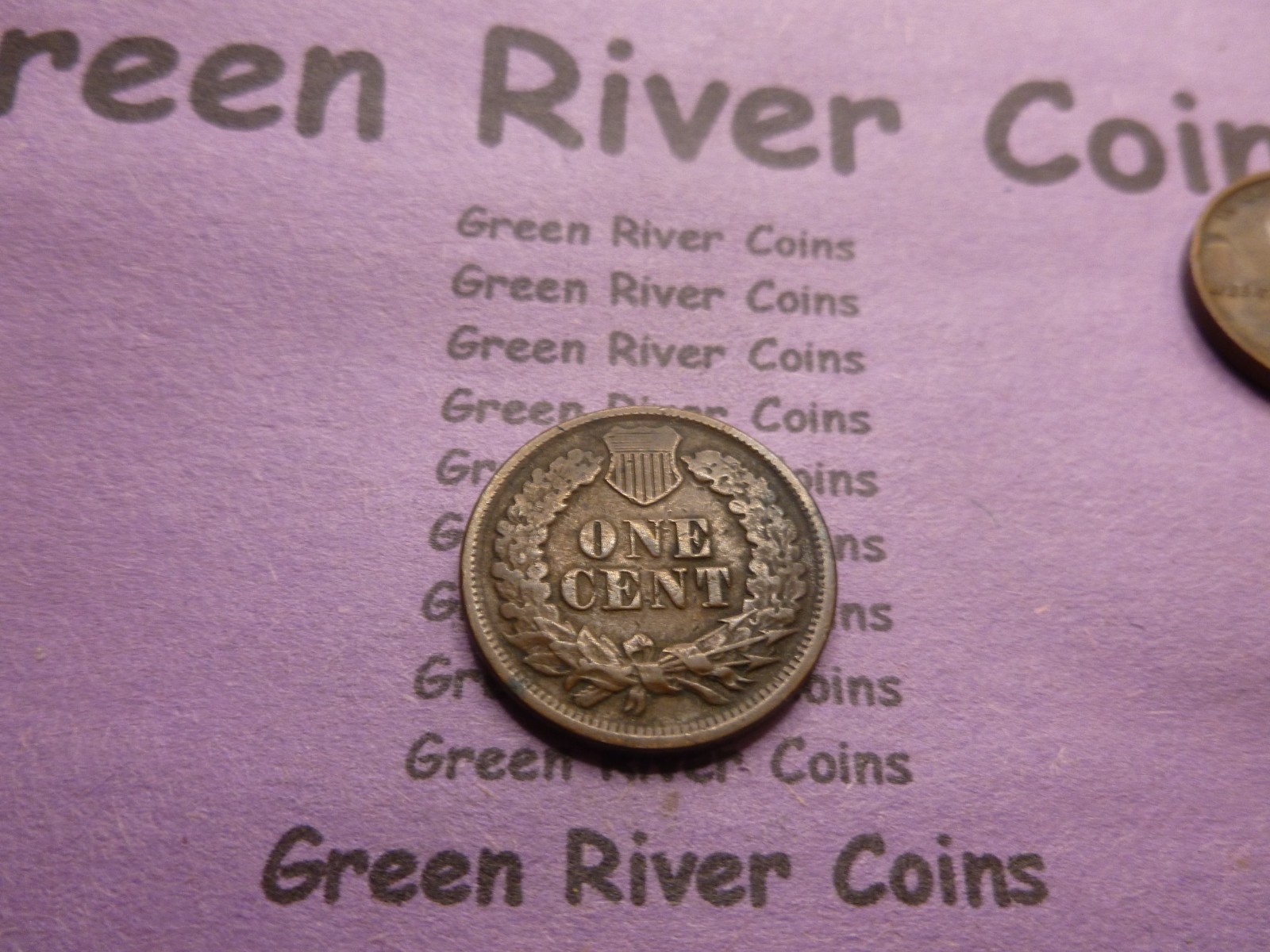 1864 brn Indian Head Cent Better Grade Coin #M15