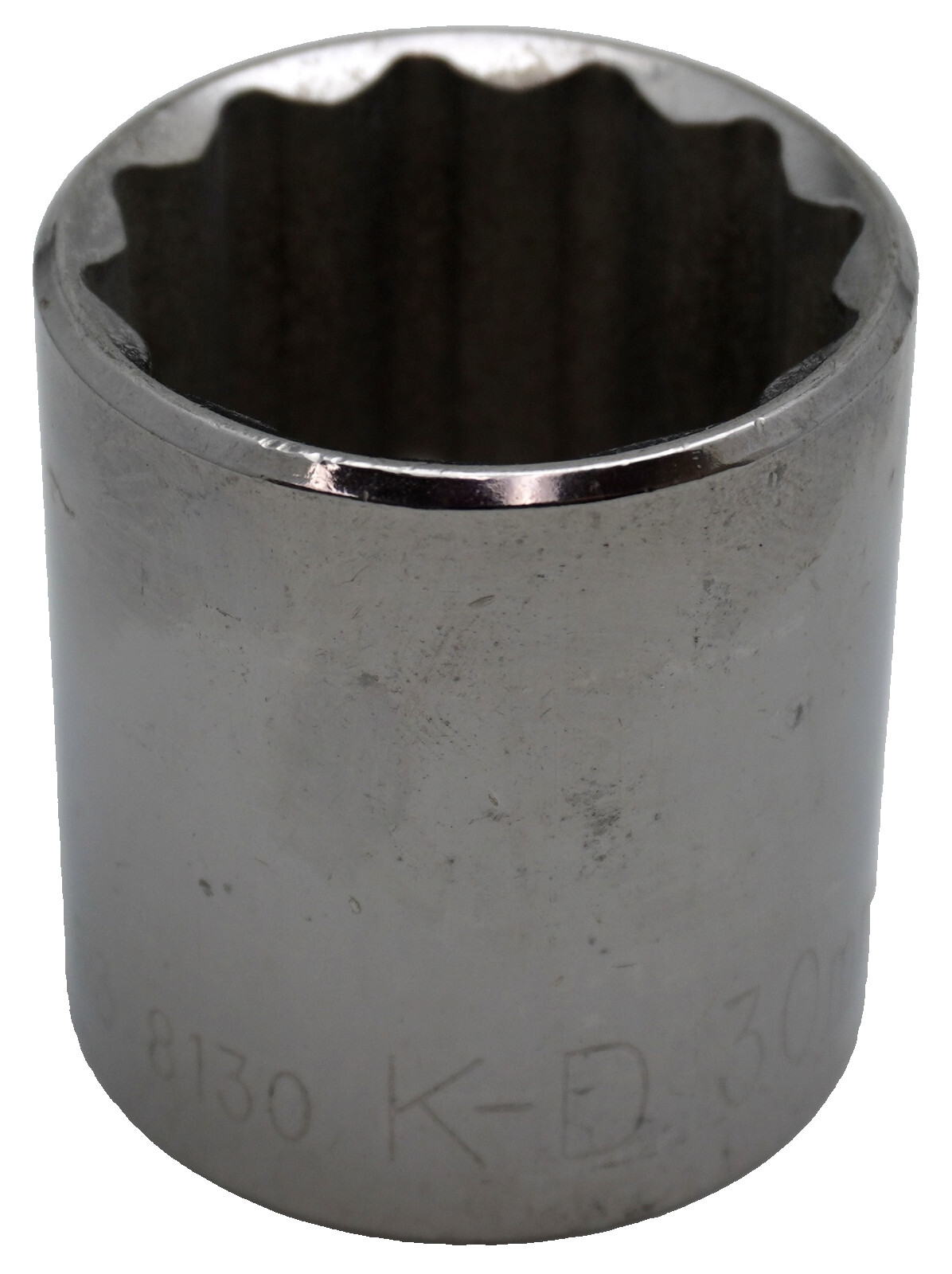K-D TOOLS 1/2" Drive 30mm 12-Point Socket 53-8130 Made in USA - NEW