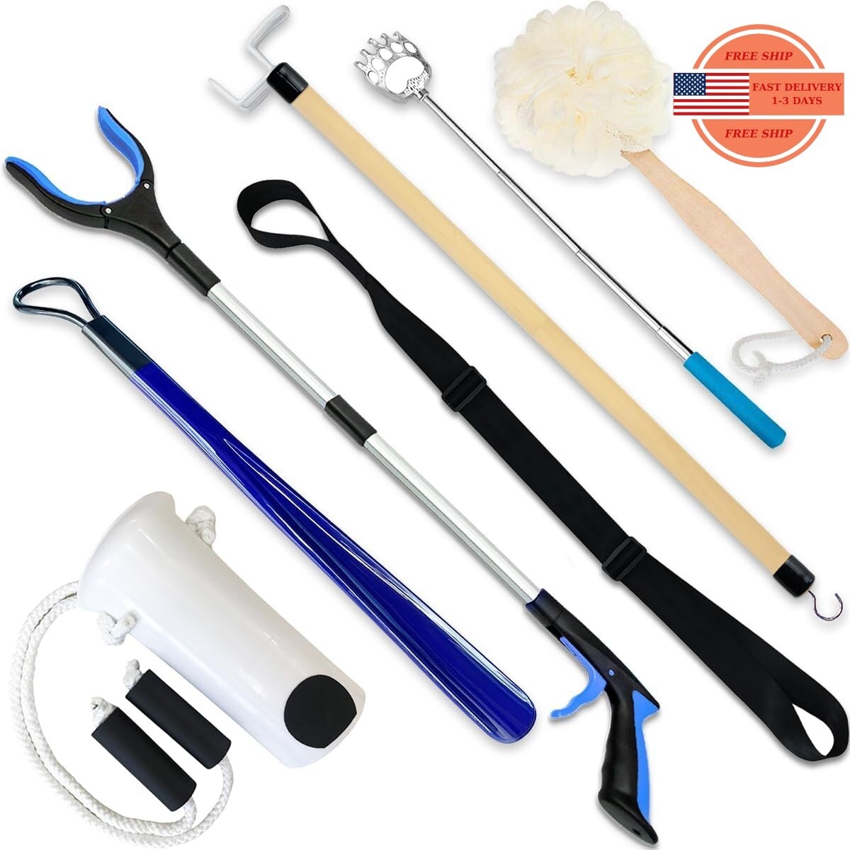 Kit de 7 piezas para caderas de personas mayores reemplazo total de cadera Prime