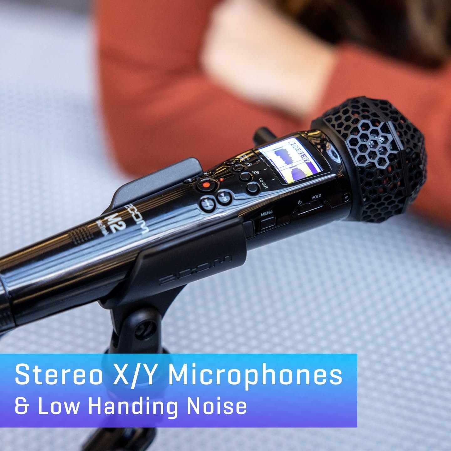 Zoom M2 MicTrak with 32-Bit Float, X/Y Mic Capsule, Stereo Mode, Mono Mode,...