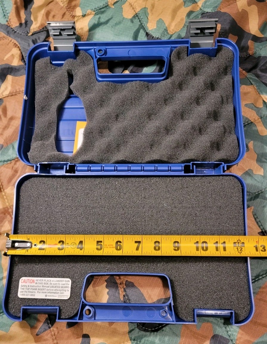 Smith&Wesson 637 Blue Factory Oem Polymer Case