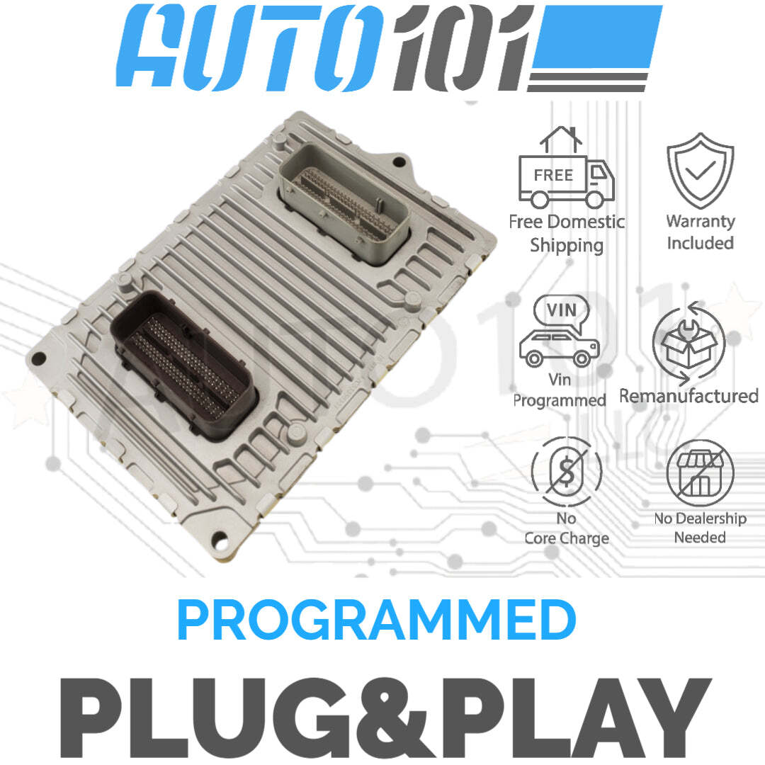 VIN Programmed 2014 Ram 1500 5.7L AT Engine Computer 68153791 Plug&Play