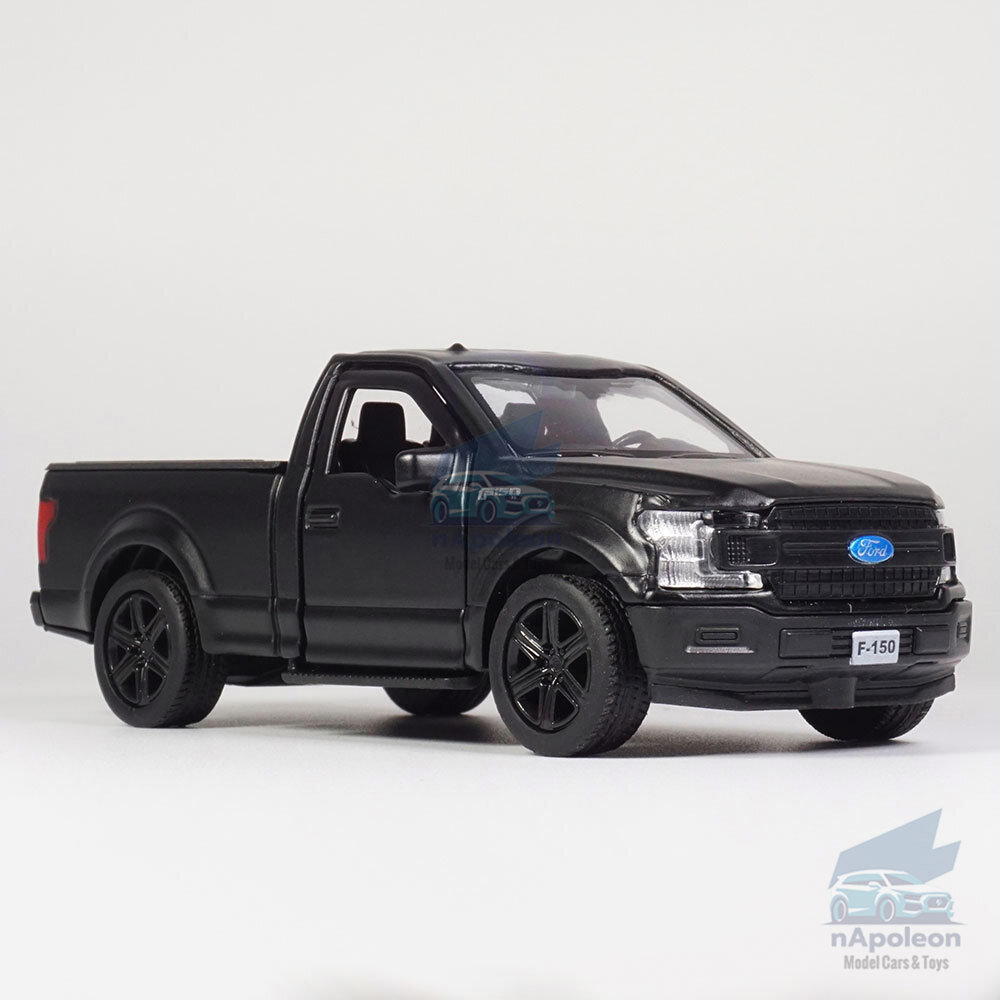 1:36 Ford F150 Pickup Model Car Diecast Toy Vehicle Collection Gift Matte Black