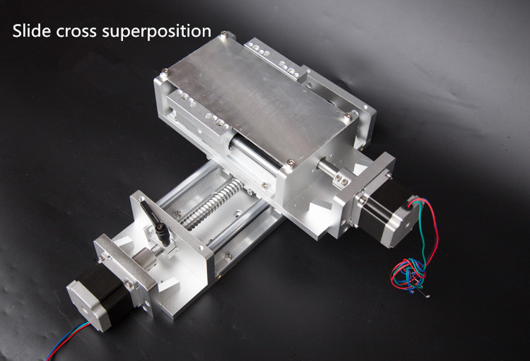 Heavy TH20 SUF1610-1000mm Stroke & 57 Motor Bracket Linear Rail Sliding Table