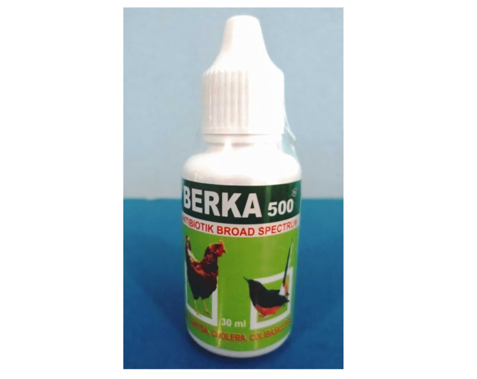 BERKA 500 | Chicken and Bird Drops Antibiotic Drops for Chalky Dropping