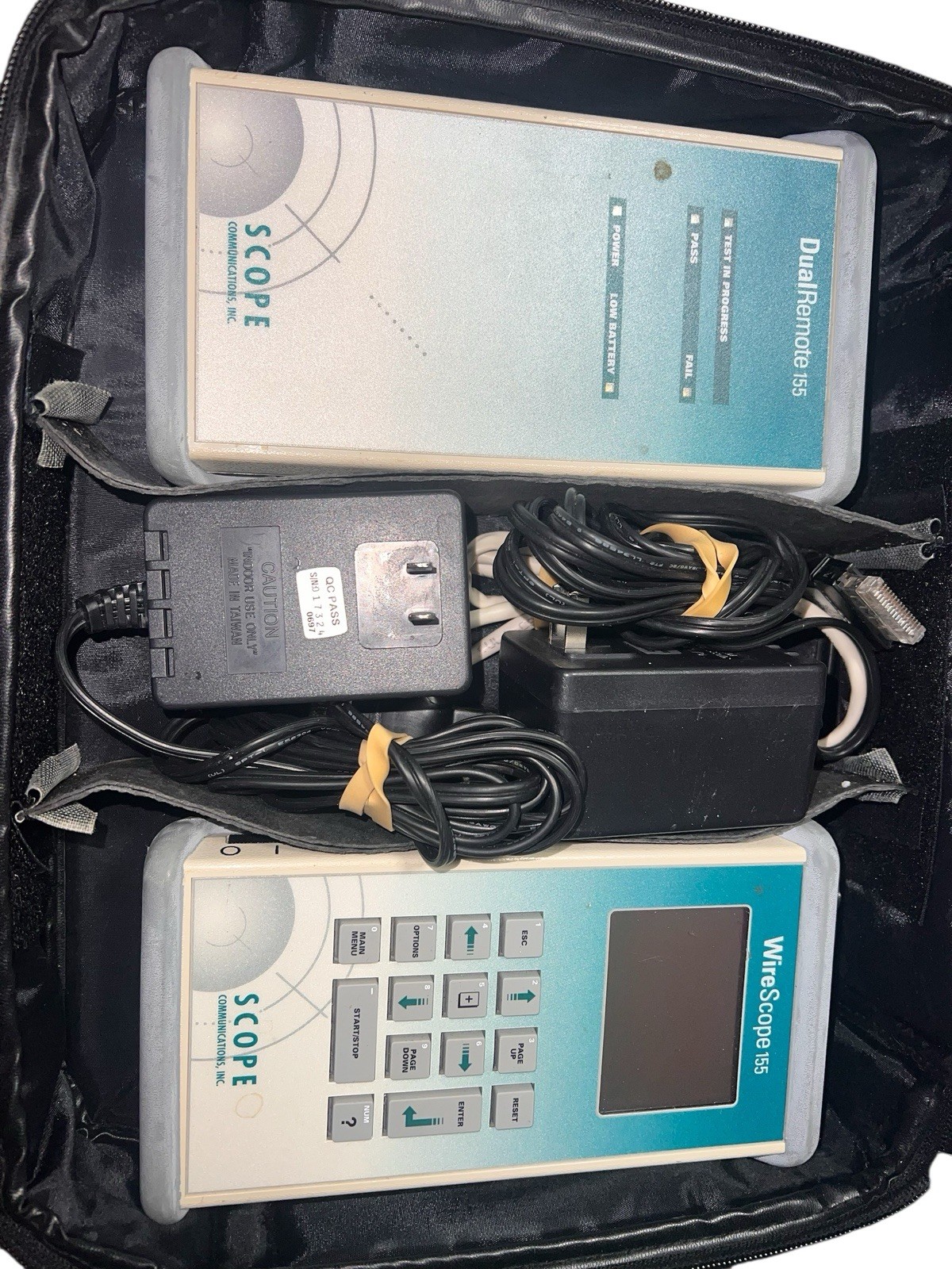 Wire Scope 155 Network Cable Tester Scope, Communication with Dual Remote kit