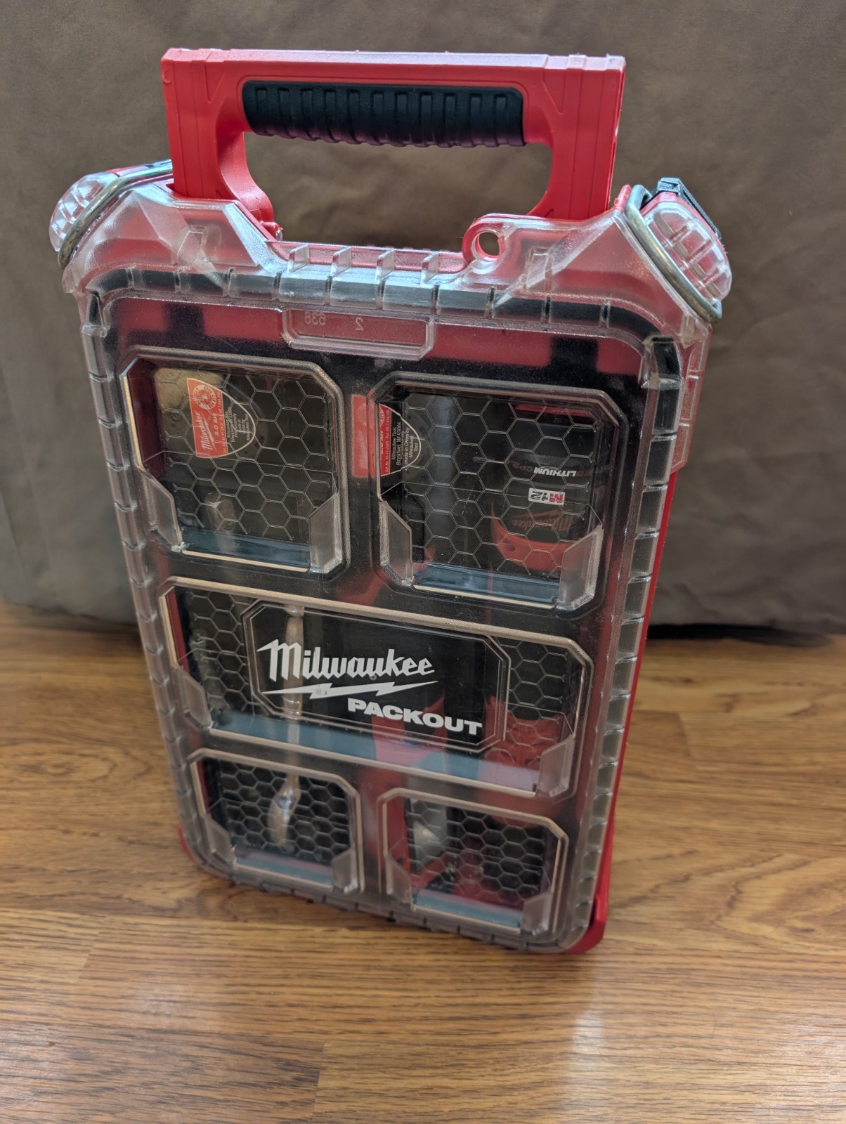 Ratchet organizer insert for milwaukee packout (Case and Tools not included)