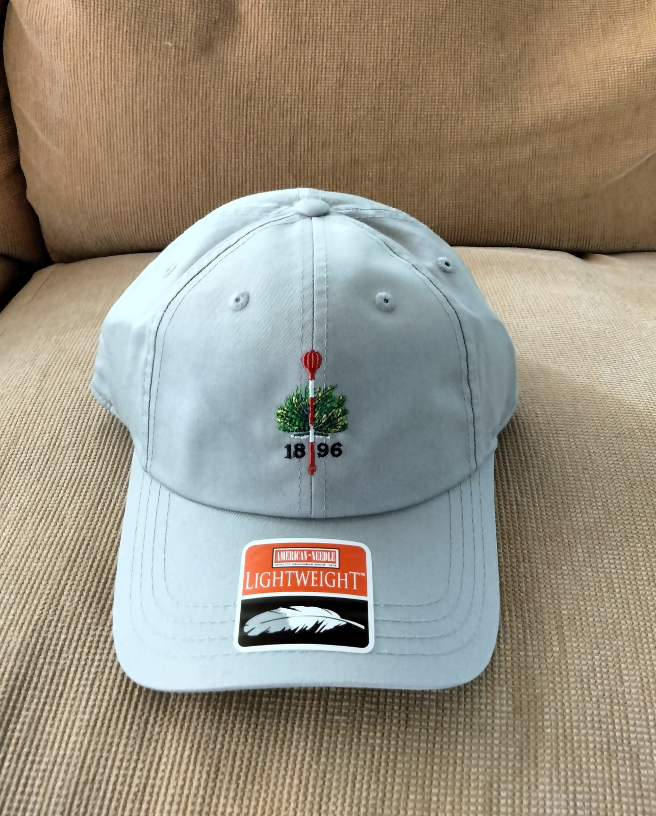 Merion Golf Club American Needle Lightweight Gray Hat NWT