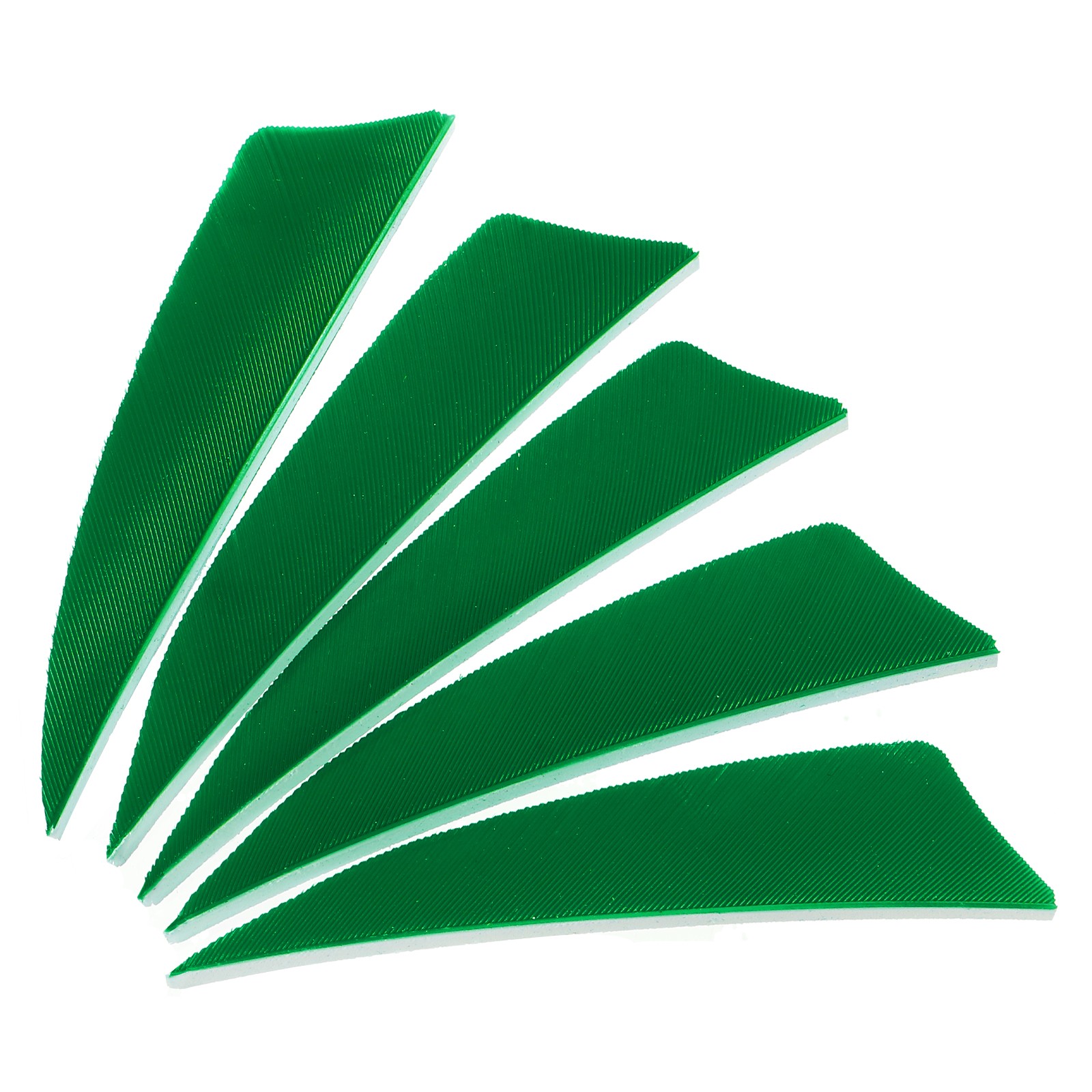 Arrows Vanes 50 Pack 3 Inch Arrow Feather Right Wing Green for DIY