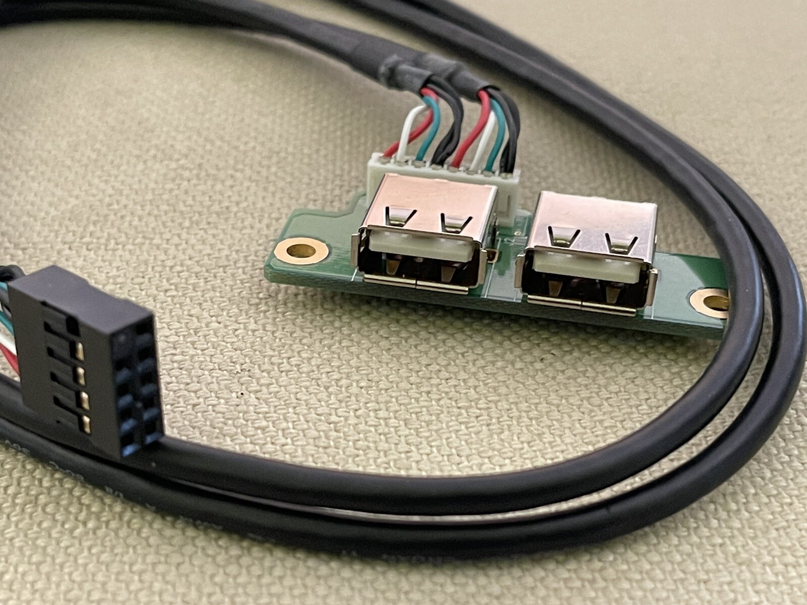 USB Female w/Cable