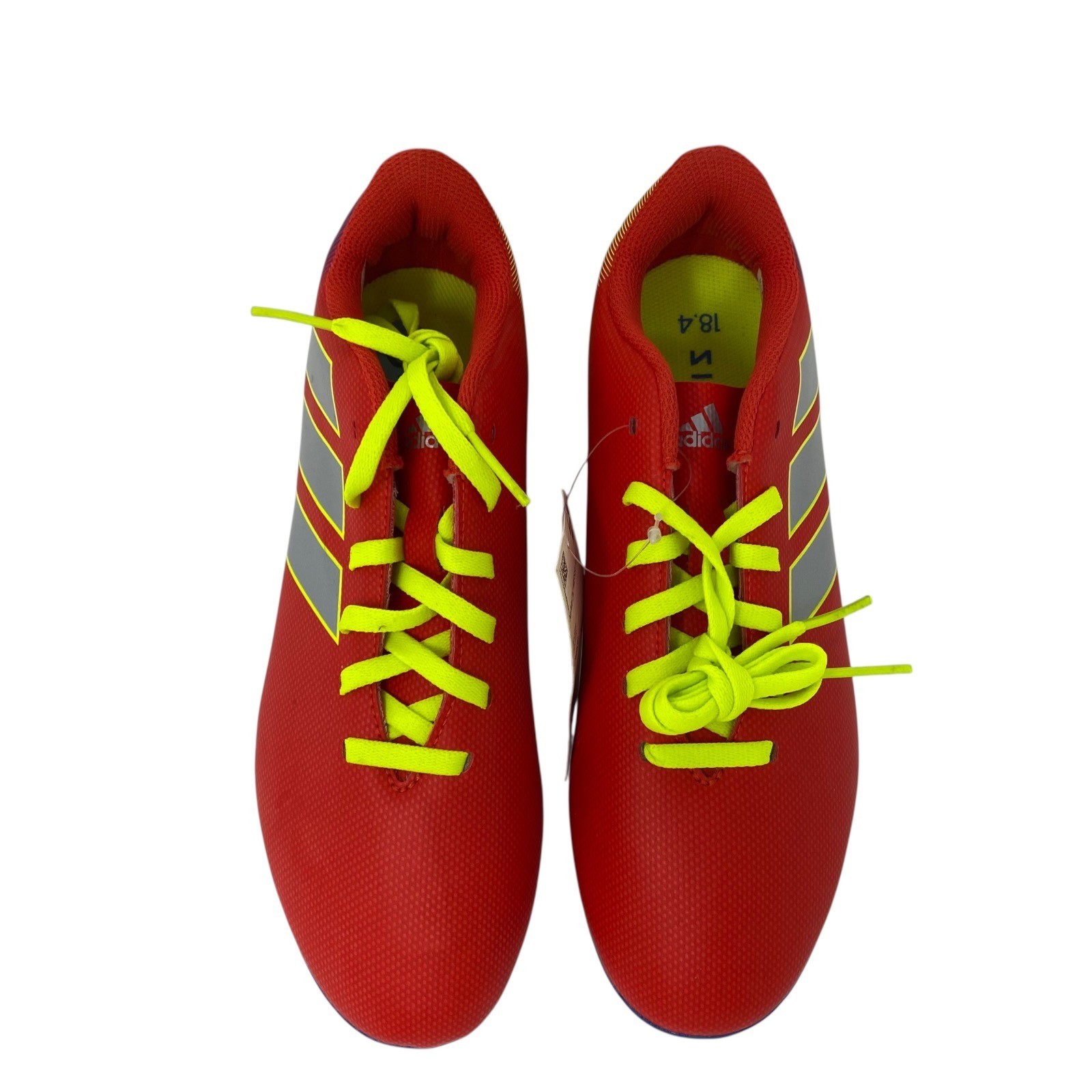 Adidas Nemeziz Messi 18.4 Soccer Cleats Red Blue Yellow CM8630 Mens 6 Womens 7.5