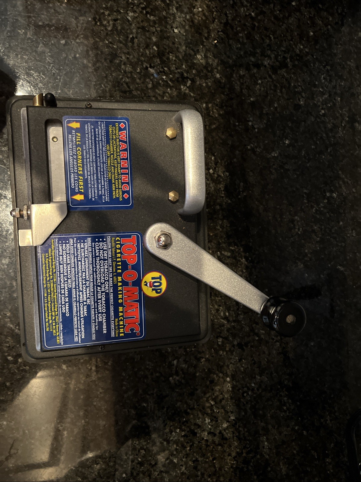Top-O-Matic Cigarette Rolling Machine - Preowned and used - Clean it up and Roll