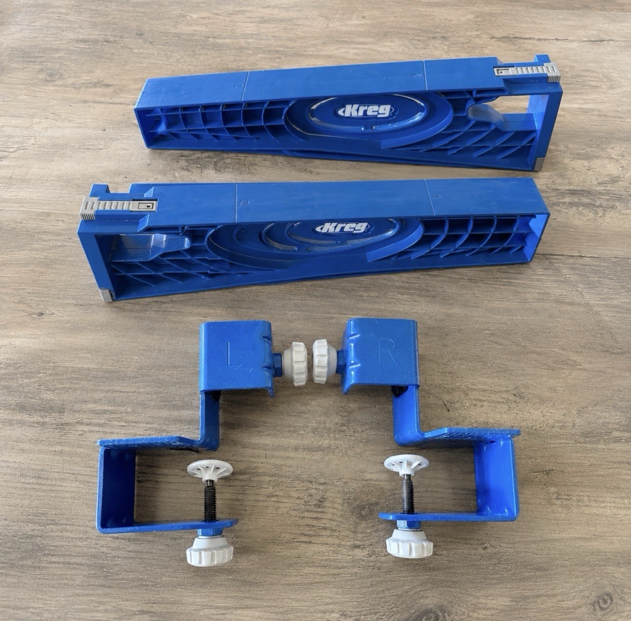 Kreg KHI-SLIDE Drawer Slide Jig + KCS-DFMT Drawer Front Mounting Jig