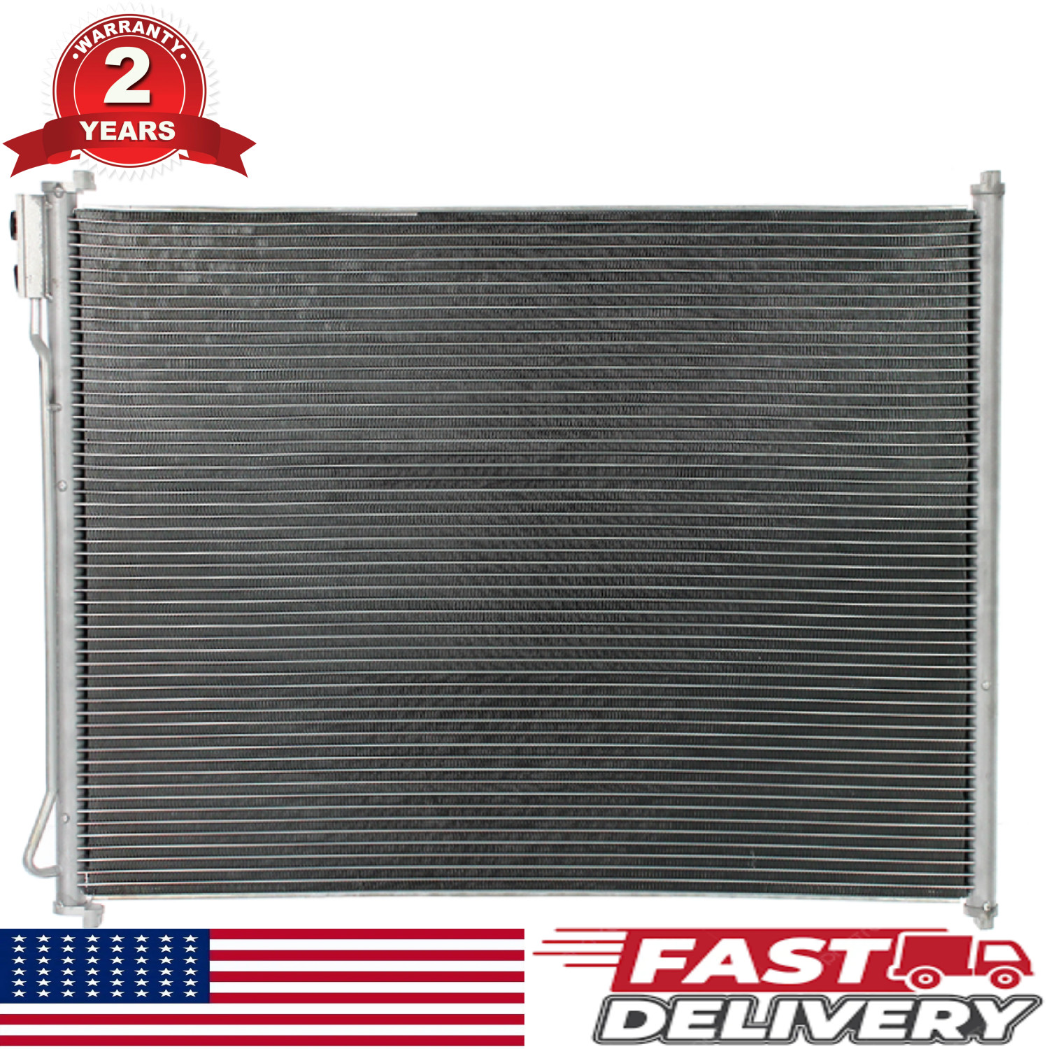 New AC Condenser For 1999-2007 Ford F-350 Super Duty F-250 Super Duty