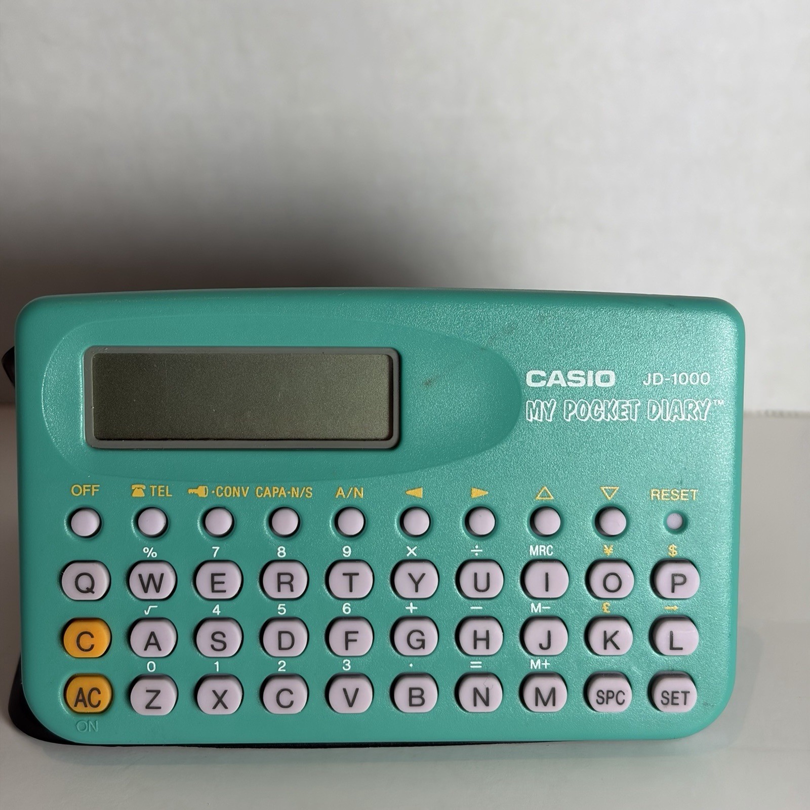 Vintage Casio Cool My Pocket Diary JD-1000 Electronic Magic Diary Series