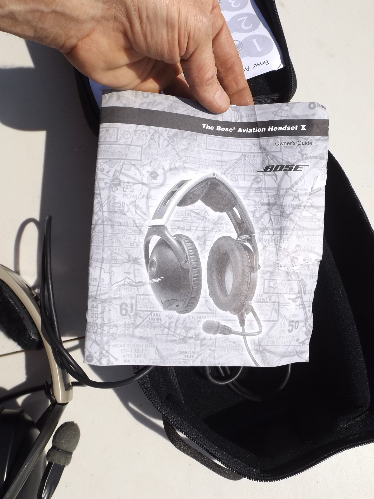 Used Bose X Aviation Headset AHX-32-01
