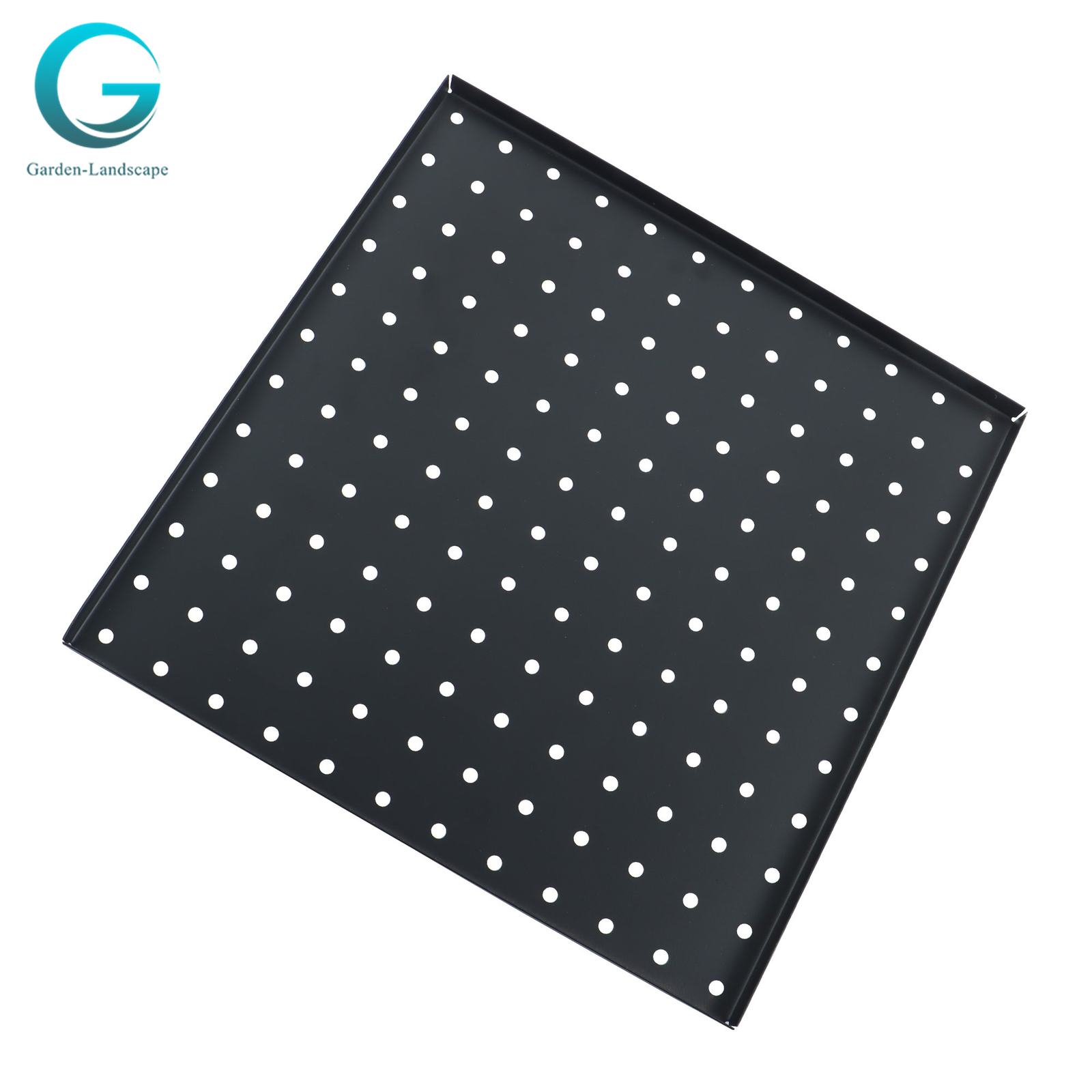 4 Pack Portable Black Metal Pegboards Wall Organizer Panel Storage Hanger Tool