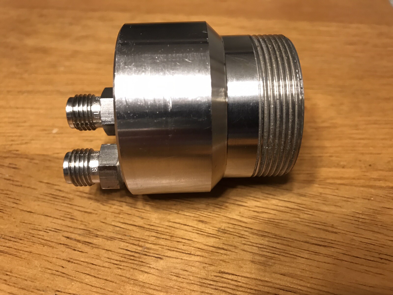 Orbisphere Flow Cell, 1/4” Tubing Connections