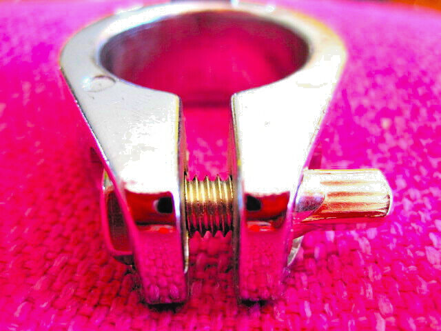 Gibraltar 1" Chrome Memory Lock Double-Sided Single Splines