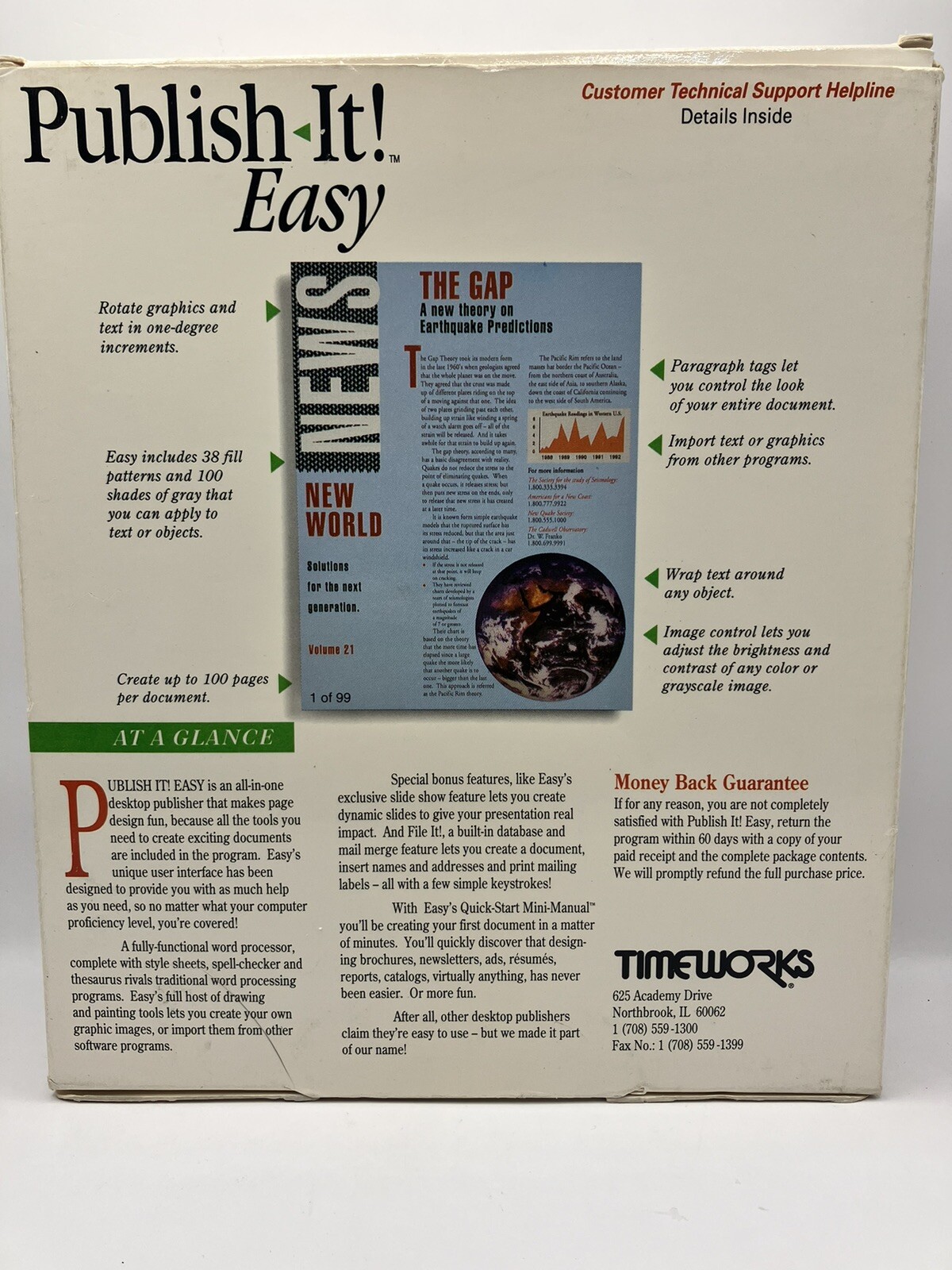 Timeworks Publish It! Easy Version 3.0 for Macintosh MacUser Winner