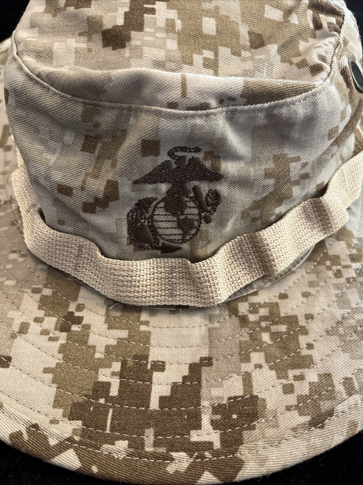 USMC Desert Marpat Boonie Field Cover Hat size MEDIUM