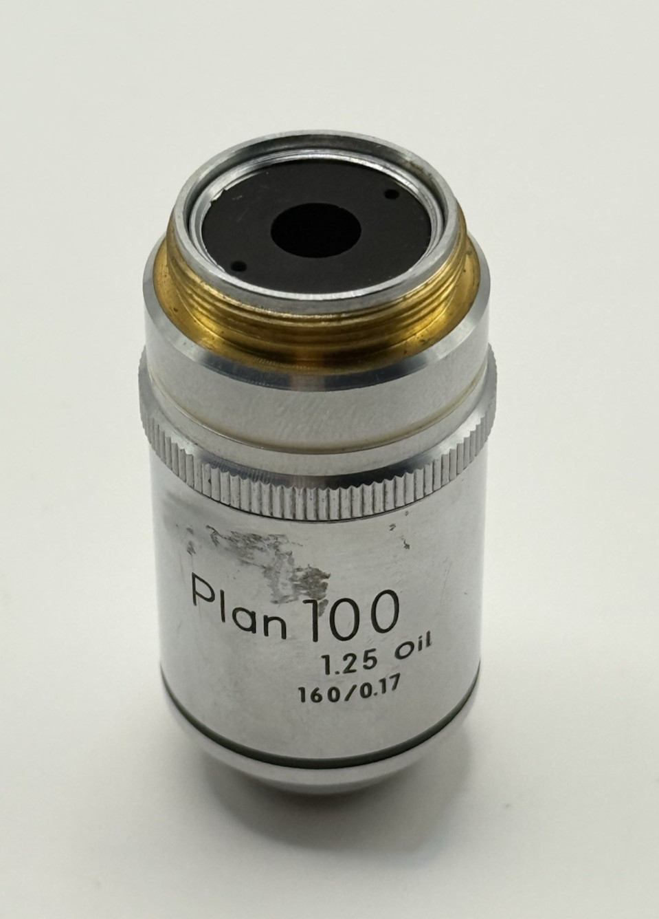 Nikon Microscope Objective Plan 100x 1.25 Oil 160/0.17 Japan 239218