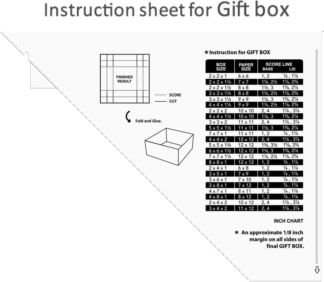 Bira Craft 12 X 12 inch Multi-Purpose Scoring Board & Score and Fold Tool