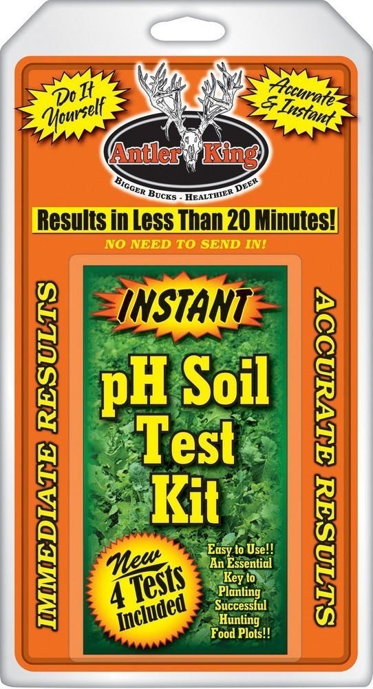 Antler King Soil Test Kit Do it Yourself Results - PH