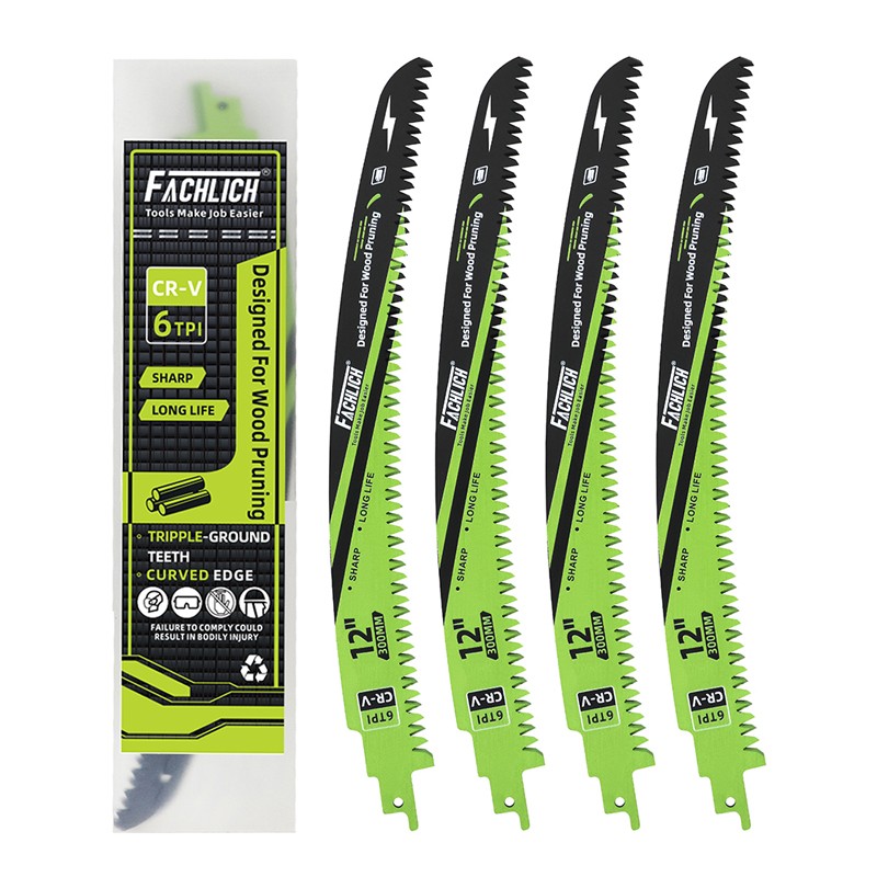 4pcs/set 12inch Saw Blades For Wood Pruning Tree Trimming Plastic Pipe