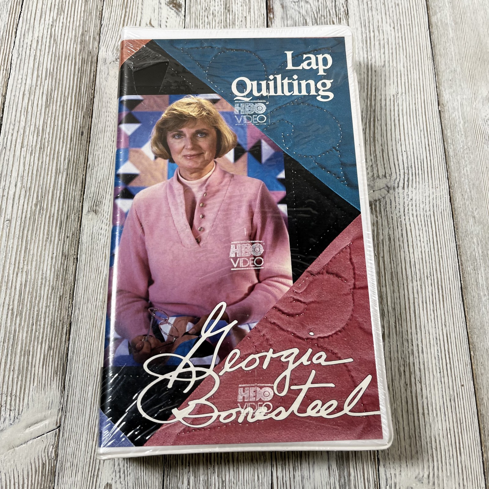 Lap Quilting with Georgia Bonesteel HBO Video VHS Tape Step-by-Step NEW SEALED