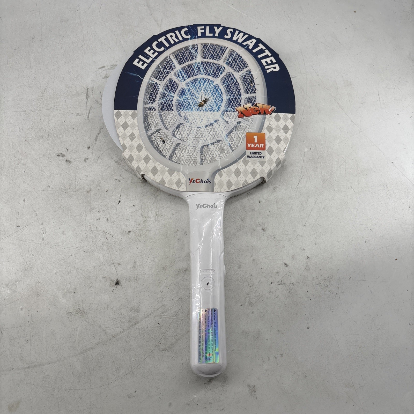 Electric Fly Swatter, Bug Zapper, Mosquito Zapper Racket (A565)
