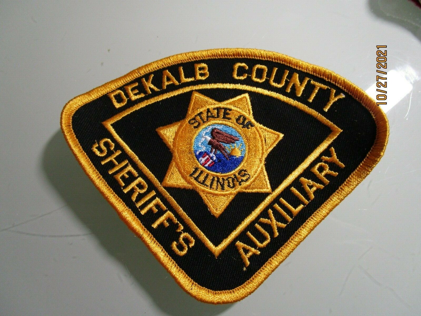 DEKALB COUNTY SHERIFF'S AUXILIARY PATCH