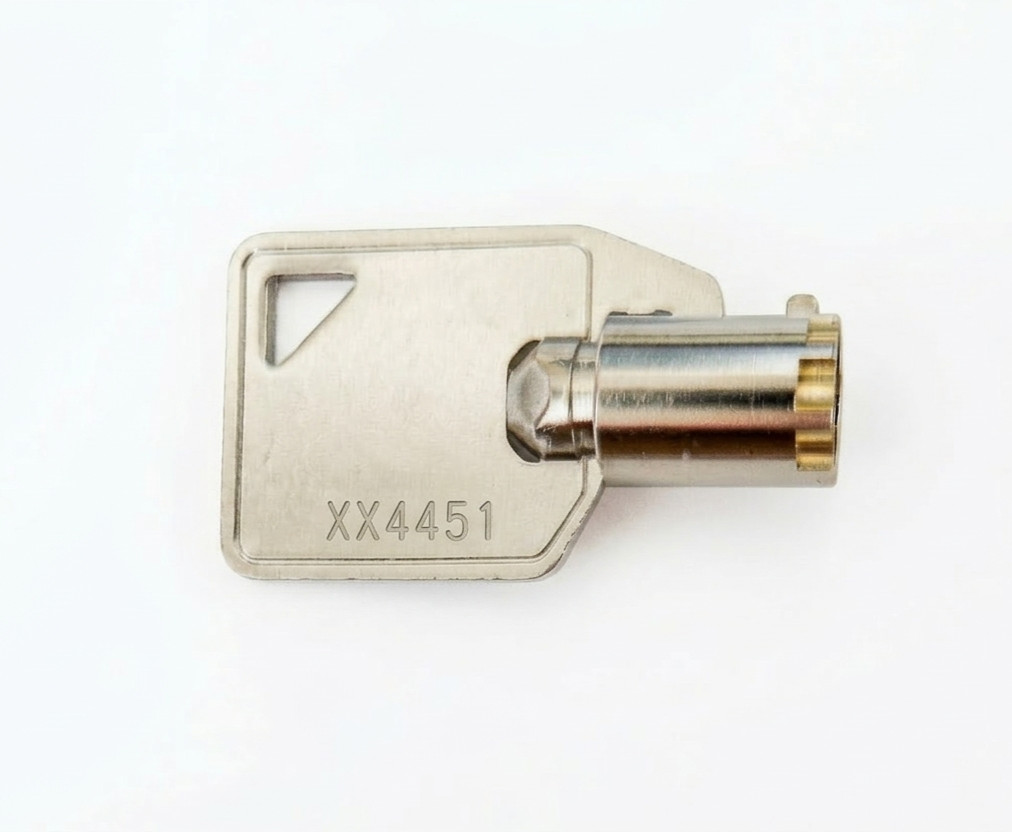 Replacement Key for American Dryer XX4451 Lock  Part 160140  WFR160140