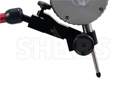 Magnetic Base Indicator Holder 176 Lbs 1" 0.001" Dial Indicator Speed-Set Fine